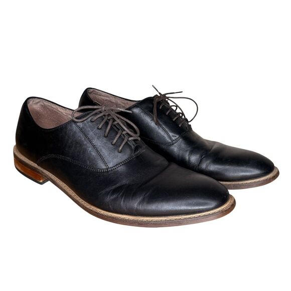 Aston Grey Other - Aston Grey Collection Shoes Mens 12 Black Leather Lace Up Oxford Dress Classic